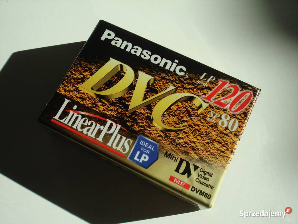 Panasonic kaseta MiniDv 120 DVC Linear Plus Nowa Poznań sprzedam