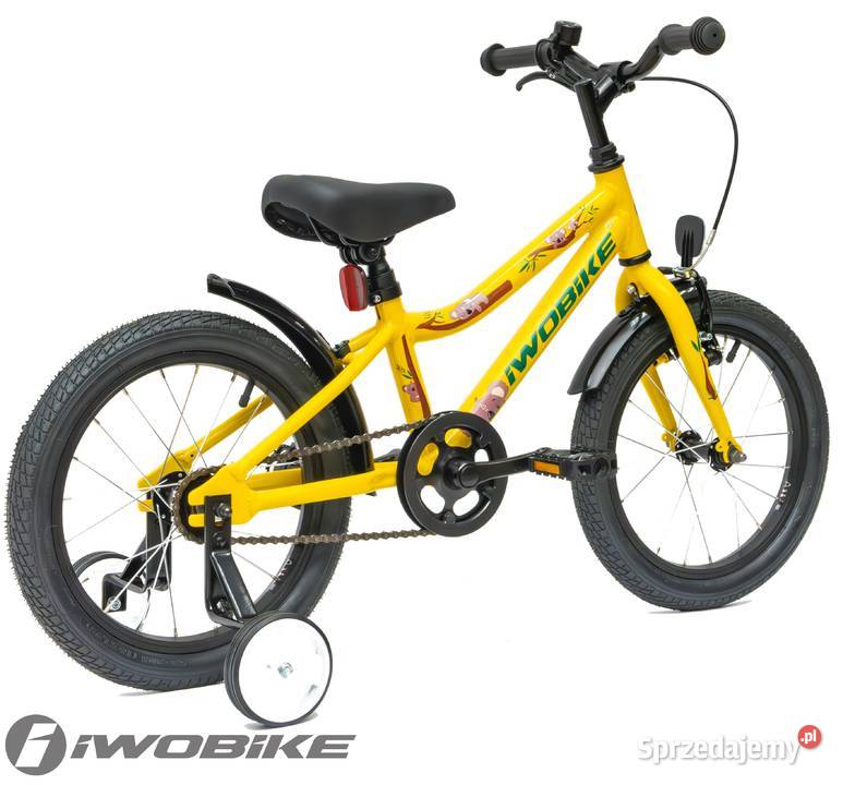 Rower Dziecięcy 16 Chłopięcy Dziewczęcy IWOBIKE Rowery i akcesoria Gorlice
