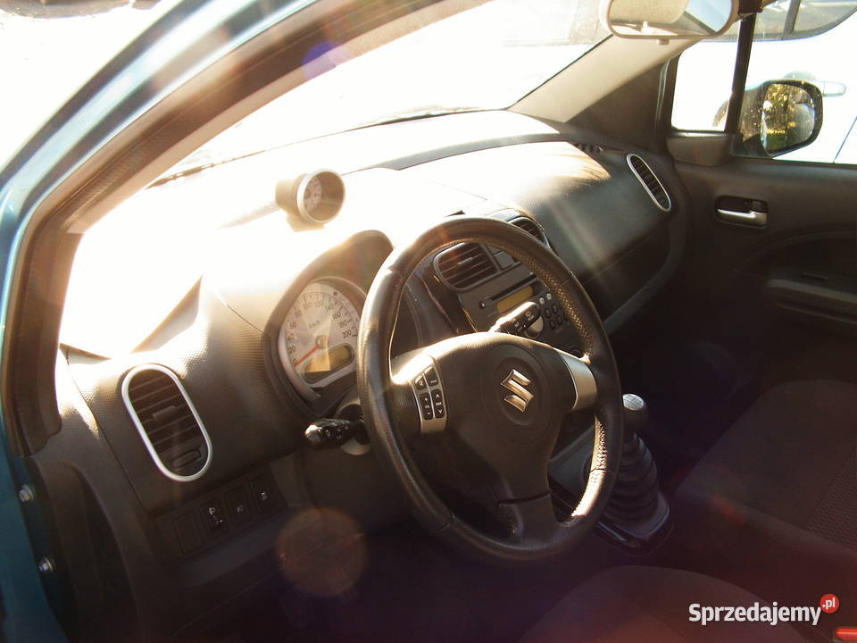 Suzuki Splash 12 Etylina 2013 r ASR (kontrola trakcji) Motoryzacja Września