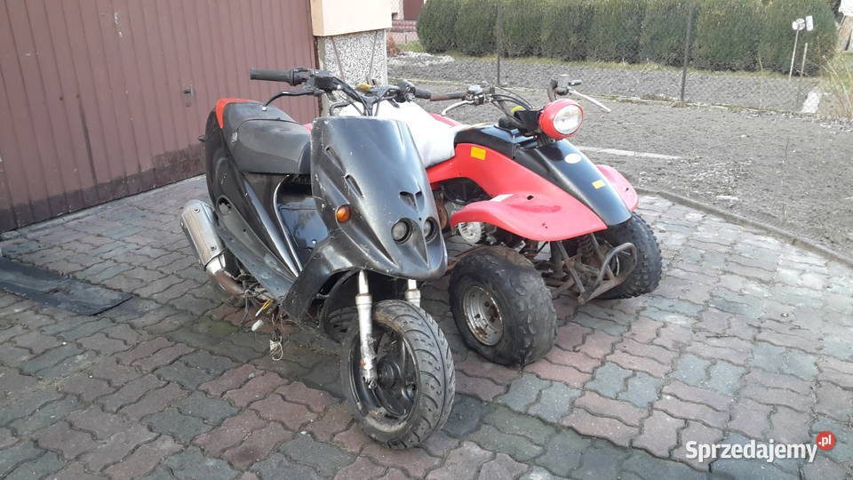 Quad Kymco Malaguti 125 OKAZJA uszkodzony Krasnystaw sprzedam