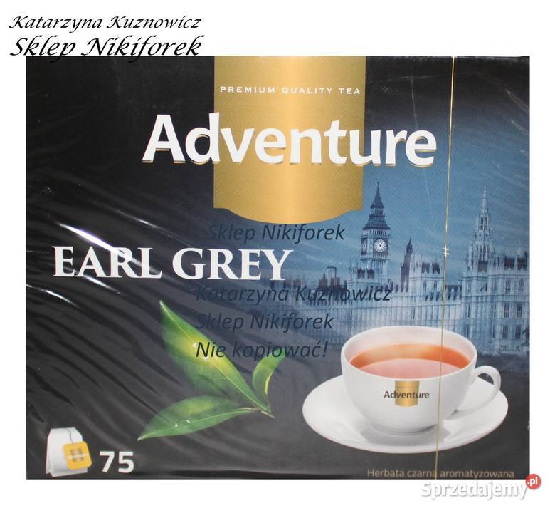 Adventure herbata czarna earl grey lemon Czarna Stare Miasto sprzedam