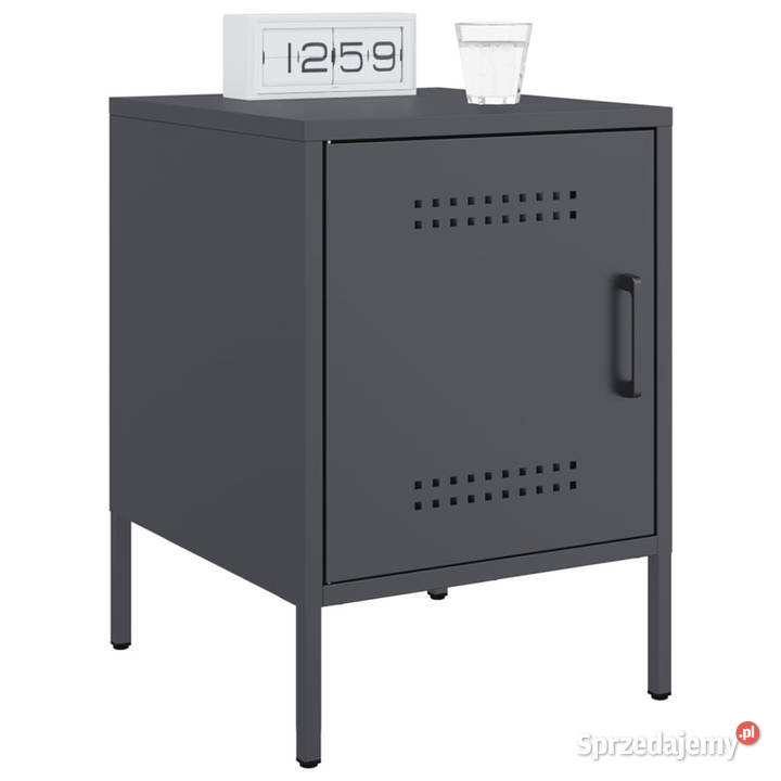 Szafka nocna antracytowa 36x39x505 stal WM842914 Warszawa