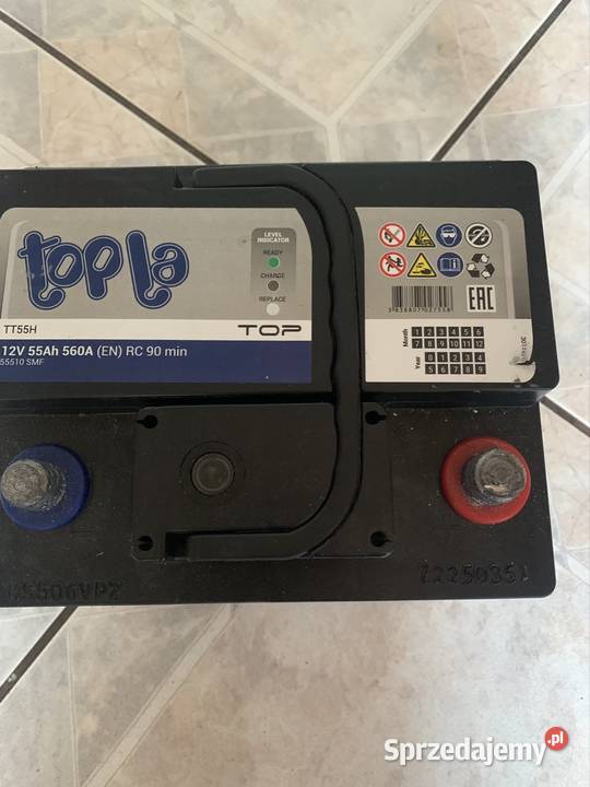 Sprzedam akumulator Topla 12V 55Ah 560A łódzkie Łódź