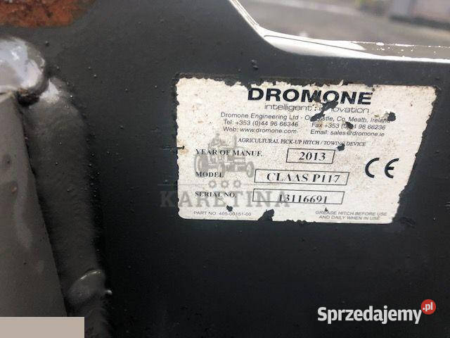 Claas Arion Ares Zaczep Hitch Hydrauliczny Dolny Jastrzębniki