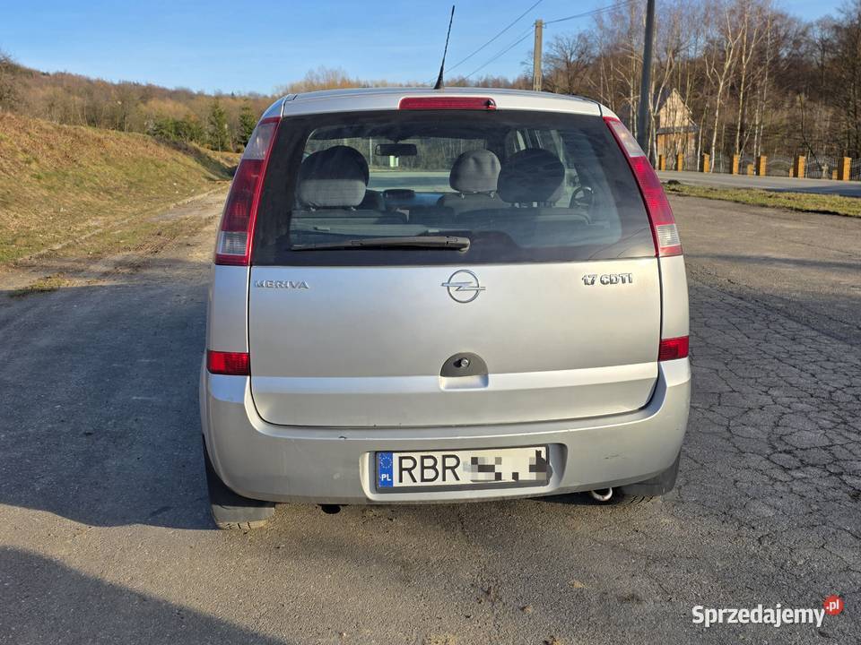 Opel Meriva 17 CDTI Długie opłaty Brzozów