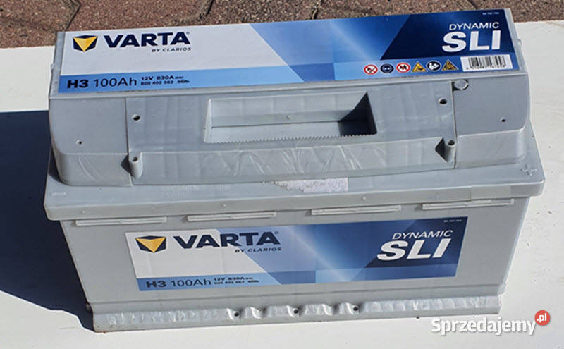 Akumulator Varta 12V 100Ah 830A Gwarancja sprzedam
