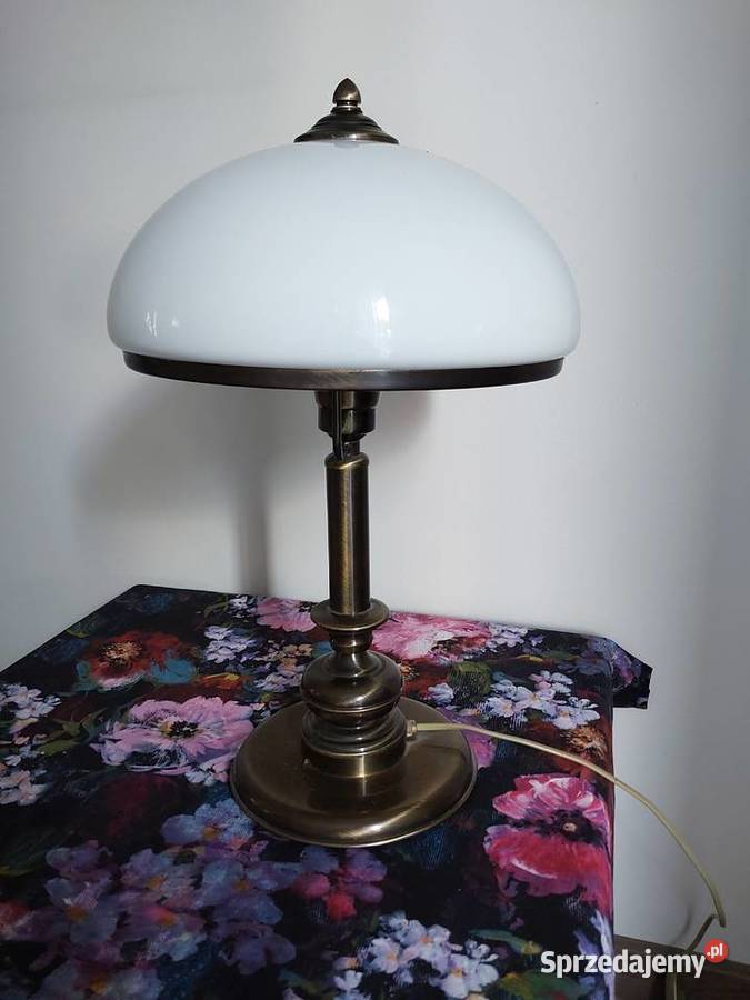 Lampa stojącą mosiądz stylowa wielkopolskie