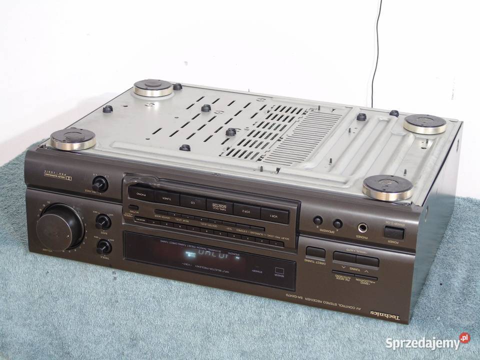 Wzmacniacz z radiem Technics SAGX 470 sprawny i Amplitunery Jasło sprzedam