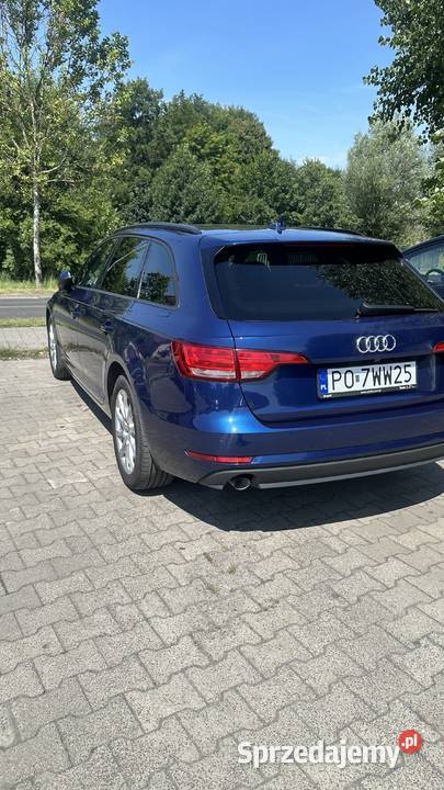 AUDI A4 B9 20 TDI AVANT 2017 SALON POLSKA Poznań