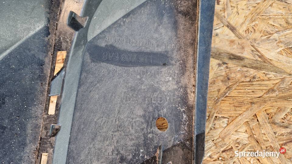 AUDI A3 3DZDERZAK TYŁ TYLNY ORYGINALNY 8V3807511 Słowikowo