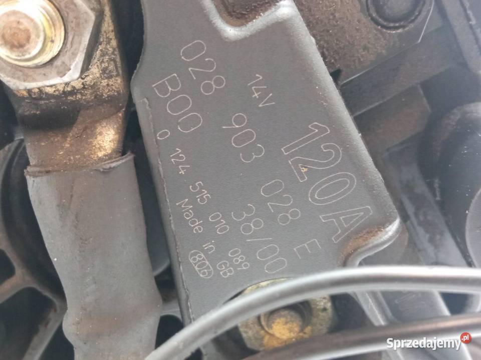 ALTERNATOR 028903028E 0124515010 089 19 TDI Audi osobowe sprzedam