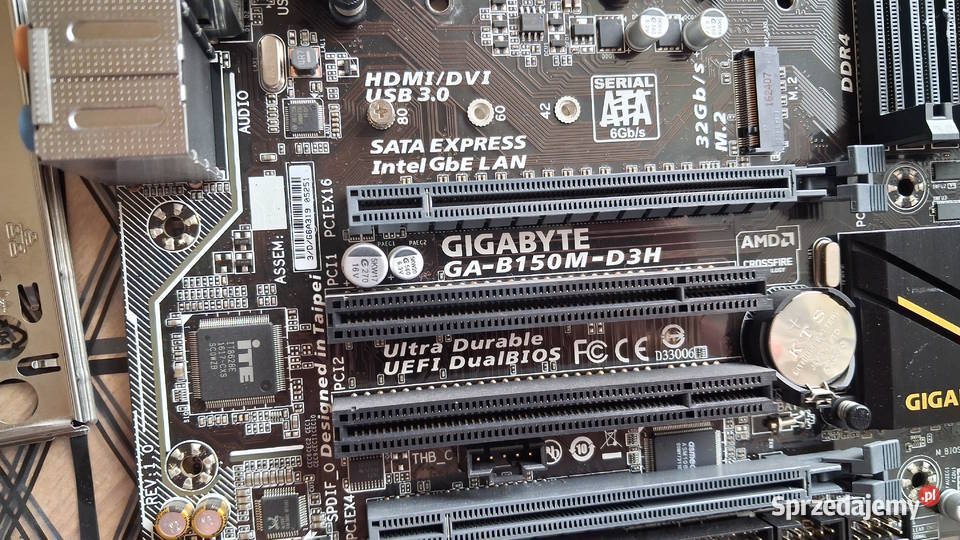 Używana płyta główna Gigabyte GAB150MD3H Leszno