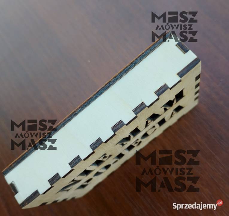 Pudełko na pieniądze kasę hajs Mikołaja Racot