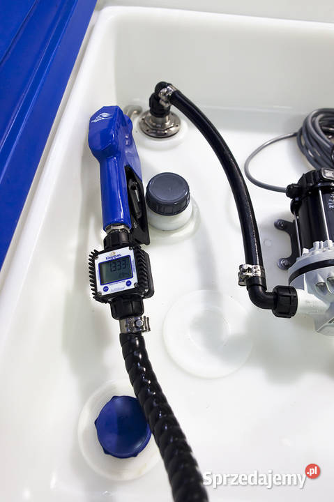 Mobilny zbiornik AdBlue l 430 Pompa 12V 35lmin Magazynowanie Zielona Góra