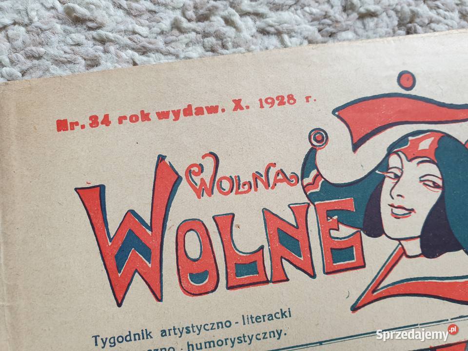 Wolne Żarty tygodnik satyryczny lata 20te XXI Gdynia sprzedam