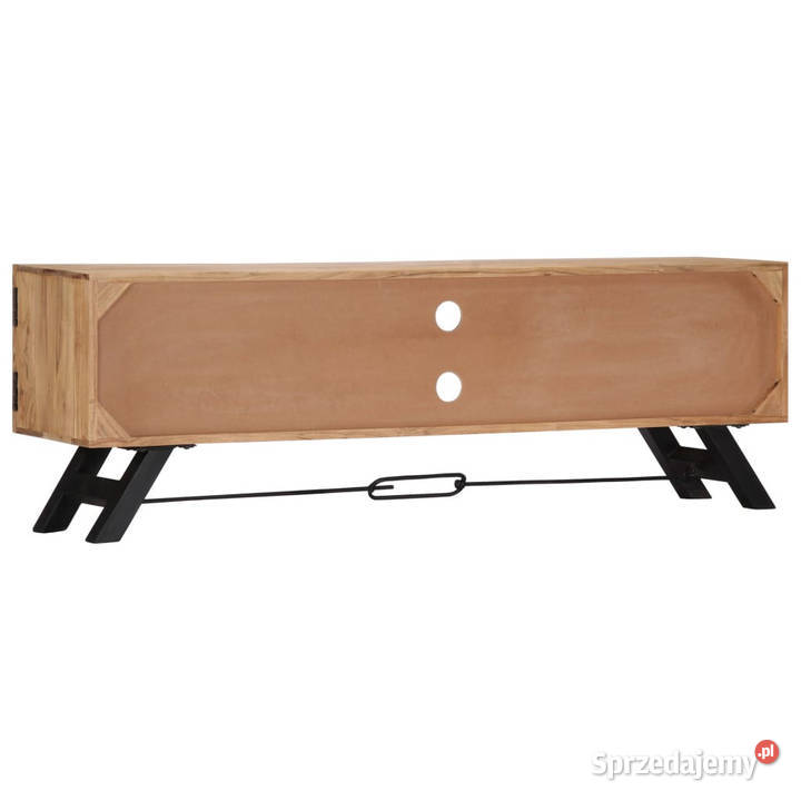 Szafka pod TV 140x30x45 lite drewno akacjowe Warszawa