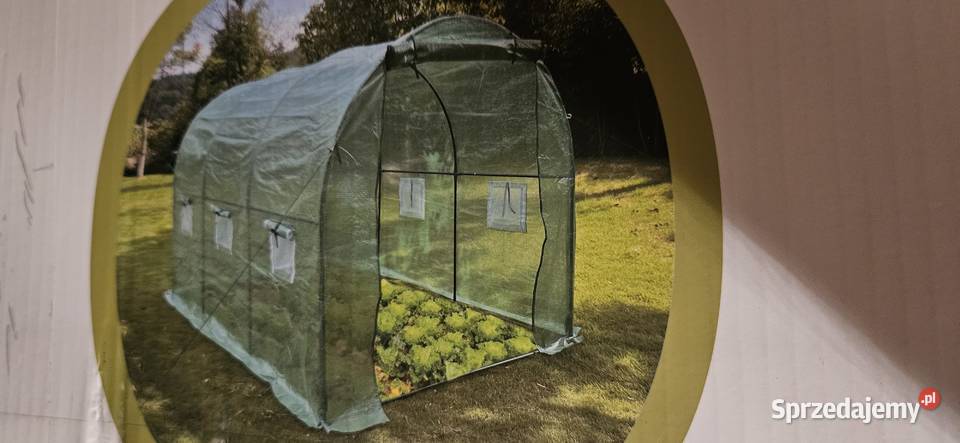 Folia namiot szklarnia na zdjęciu 2m x 3 m x 2m Błonie