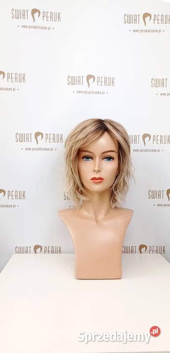 Peruka półdługa z włosów syntetycznych Radom sprzedam