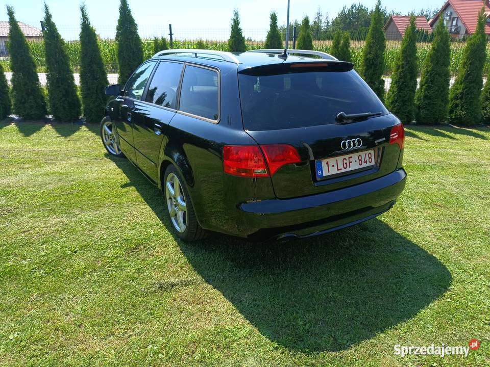 Audi A4 B7 SLine 20 TDI 140 piękna sztuka Xenon lubelskie Zamość