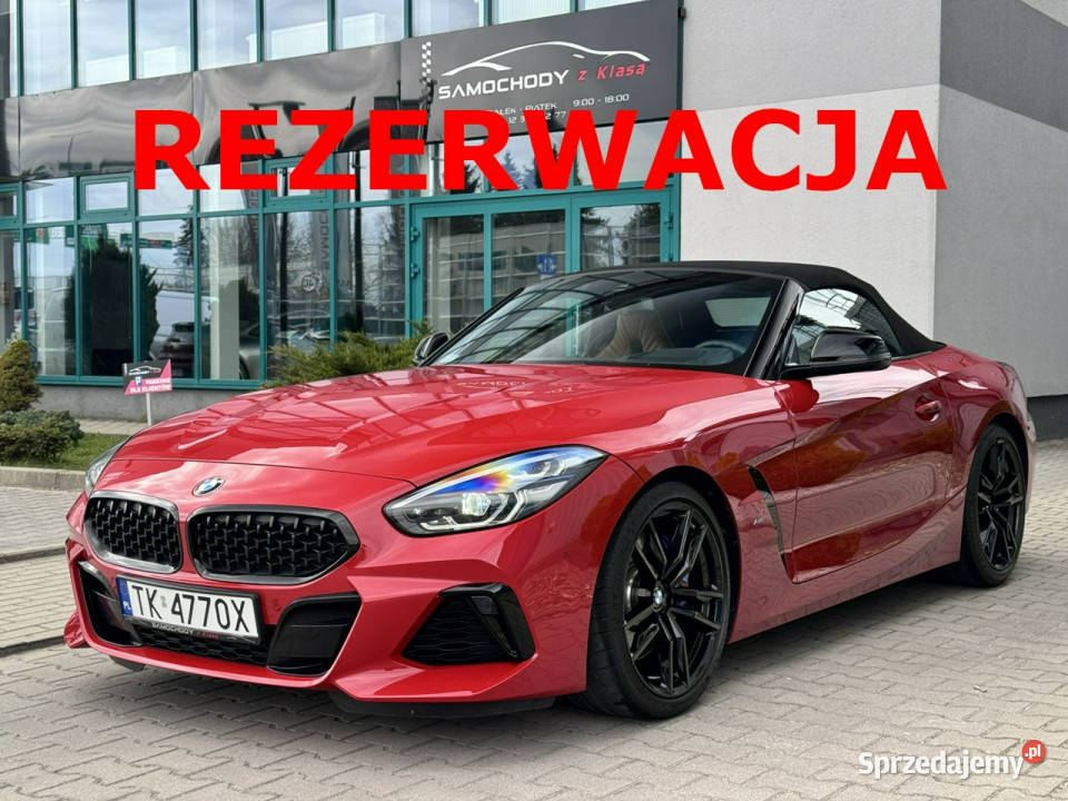 BMW Z4 M M40i Roadster 1 właściciel Bezwypadkowy czujnik deszczu Węgrzce sprzedam