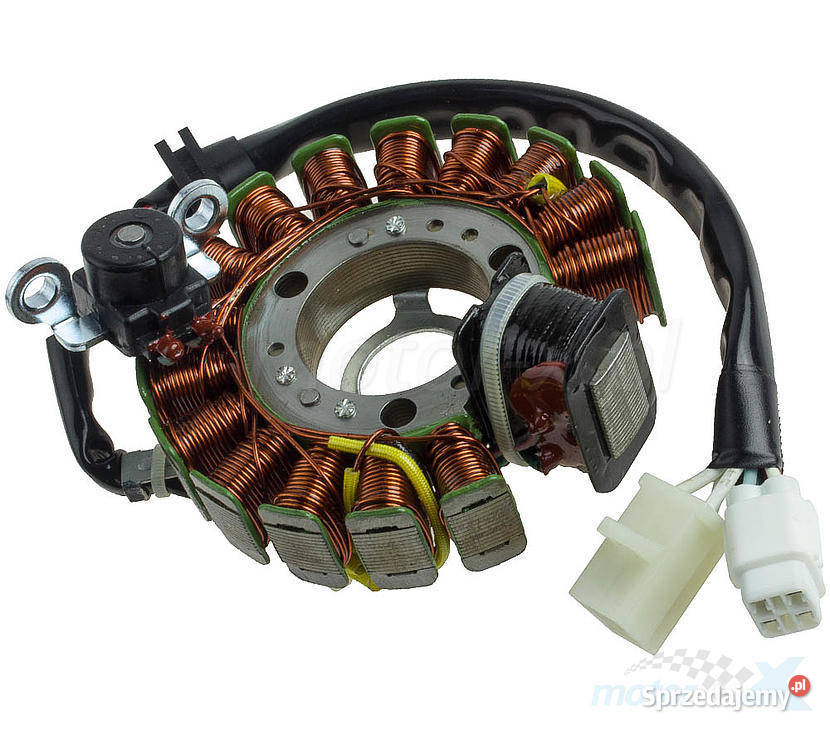 Yamaha Dt 125 Iskorwnik Zapłon Stojan Stator Tzr Układ elektryczny, zapłon Grajewo