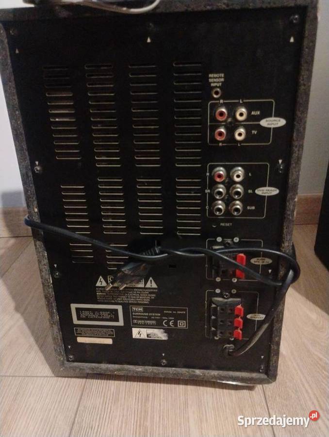 Subwoofer aktywny TCM 5 głośników dolnośląskie