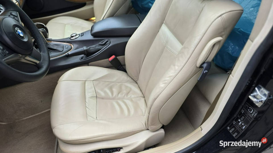 BMW 645 44 V8 Gaz Jasny Środek Zadbana E63E64 szyberdach mazowieckie Karczew sprzedam
