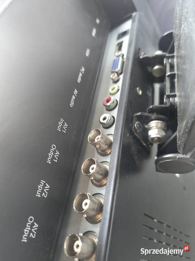 Monitor z wej av1 av2 Kamery