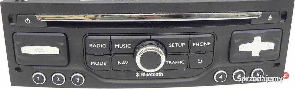 Naprawa Radia Nawigacja RT6 RNEG2 Citroen Łódź