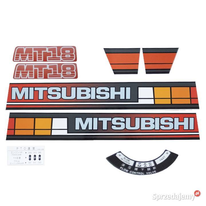 Naklejki Mitsubishi MT18 Tajęcina