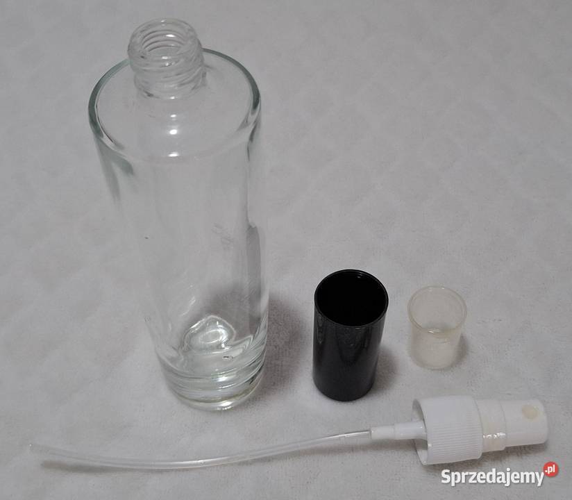 Buteleczka z atomizerem perfumach czarna 109ml Czeladź