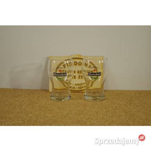 Komplet 2 szklanek degustacyjnych Heineken
