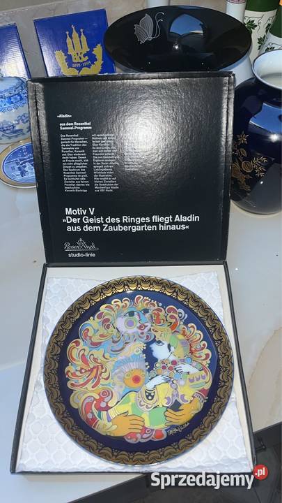 Talerz Rosenthal Studio Line Aladyn Cześć V Gdańsk