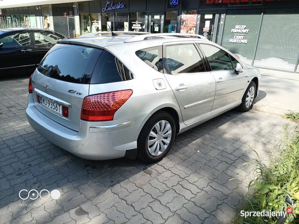 Peugeot 407 SW 20 HDi kombi panorama przebieg