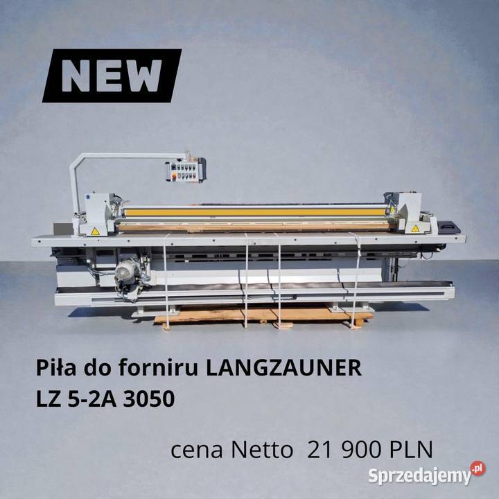 Piła do forniru Langzauner LZ 52A 3050 frez i Wadowice