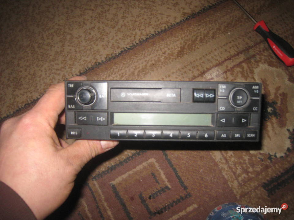 Radio Volkswagen Beta Polo Golf Passat Sharan Kraków sprzedam