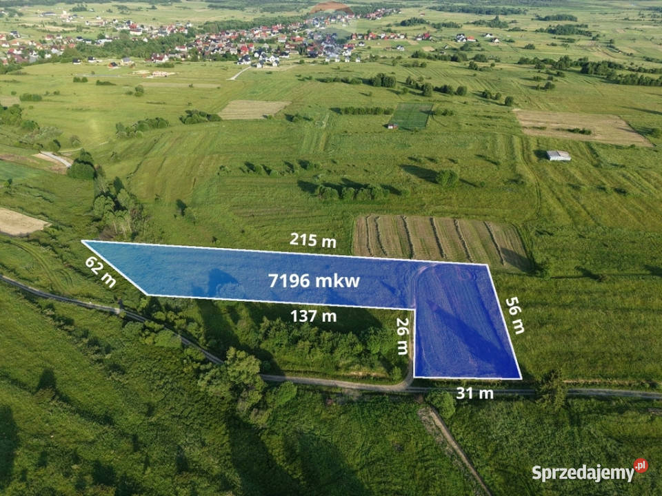 Działka Lipnica Wielka małopolskie