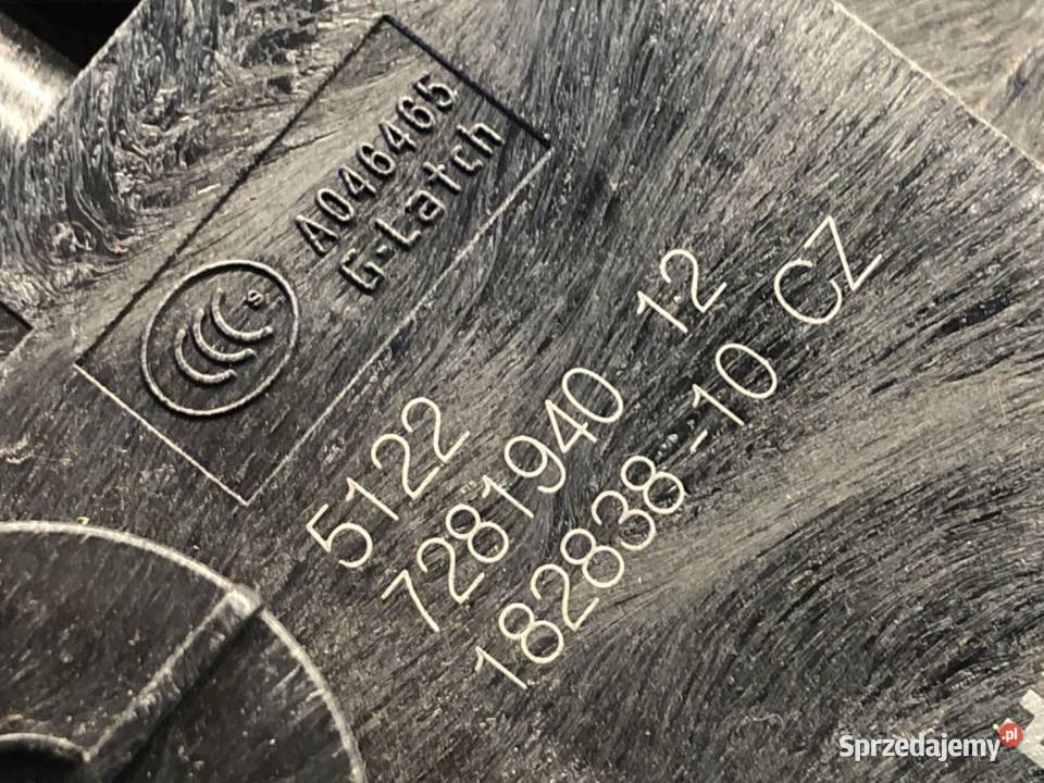 ZAMEK DRZWI PRAWY TYŁ BMW F48 Crossover 7281940