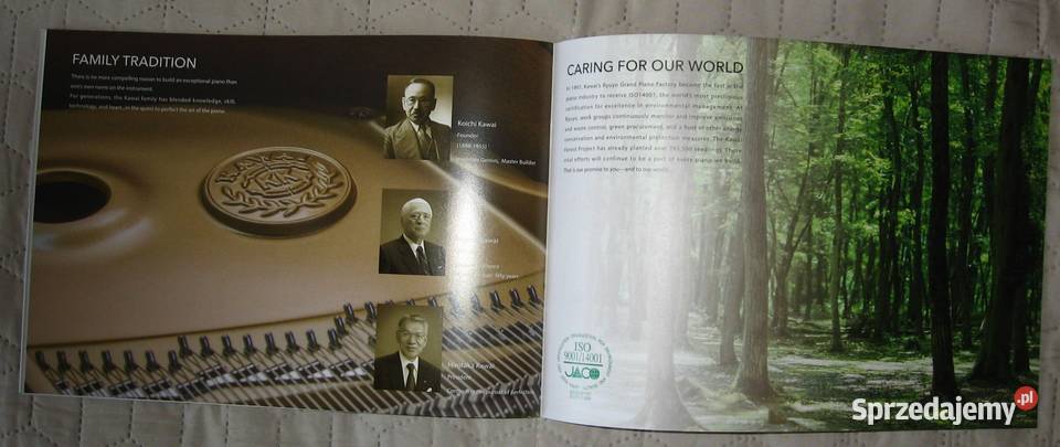 Kawai GL Series Grand Pianos catalog katalog Kępice