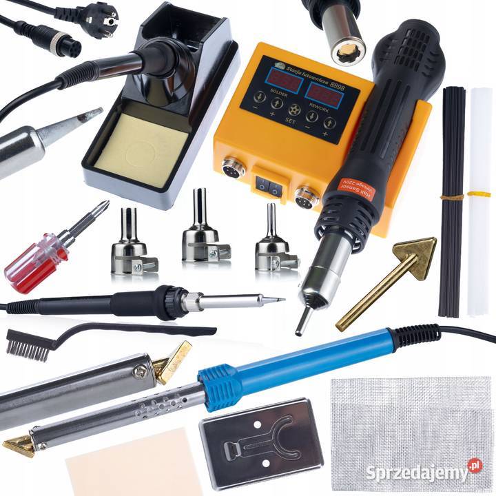 Stacja Lutownicza 2w1 Rosfix Orange Husky OH660 Spawarki i lutownice Ludźmierz