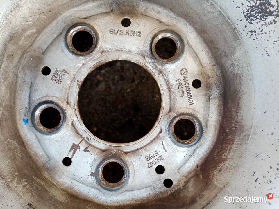 Felgi felga Mercedes Vito 447 stalowe wielkopolskie Poznań