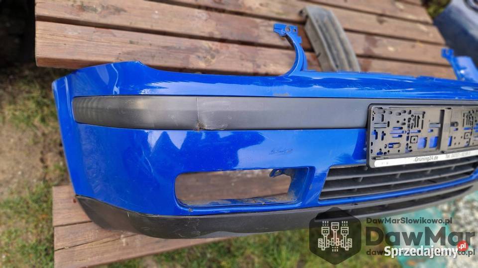 VW GOLF 4 IV ZDERZAK PRZÓD PRZEDNI LA5C Słowikowo