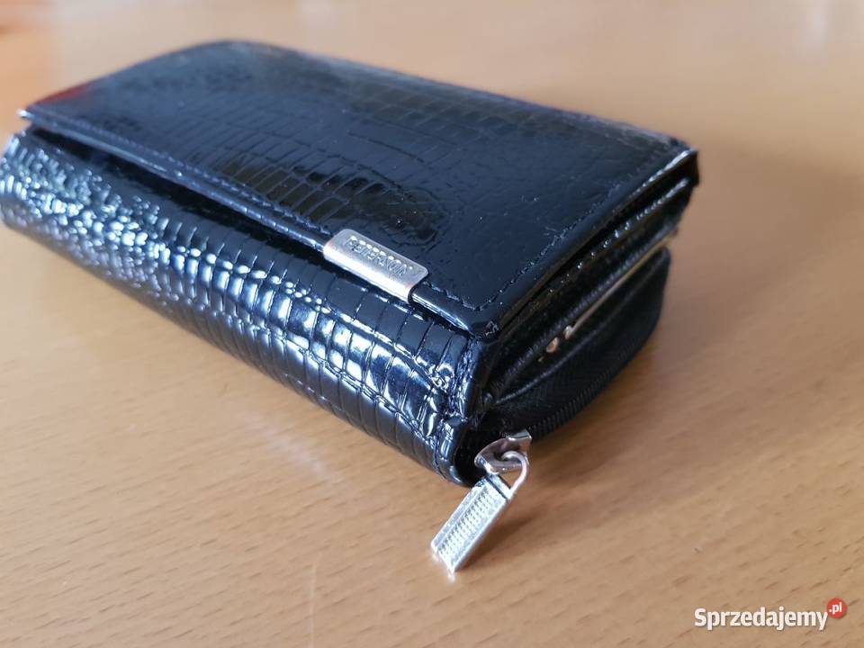 portfel portmonetka etui skórzana skóra
