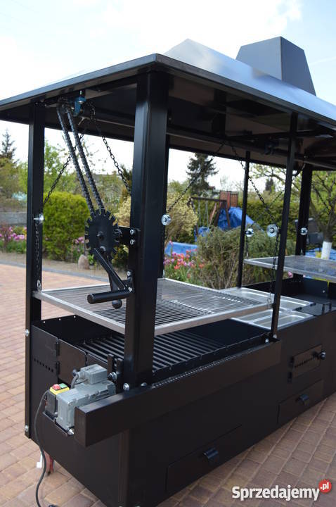 Gastronomiczny grill cateringowy gazowy węglowy Damasławek sprzedam