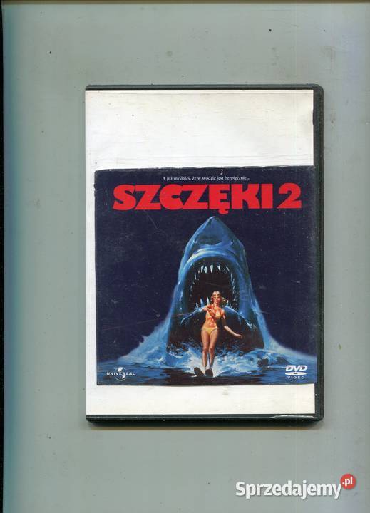 Szczęki 2 Film DVD 1 płyta zachodniopomorskie