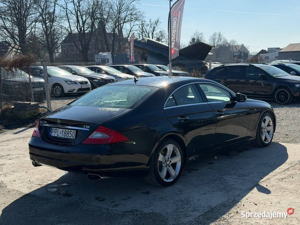 MercedesBenz CLS 30 Diesel 2008r Lift Raty 224KM dolnośląskie Wrocław
