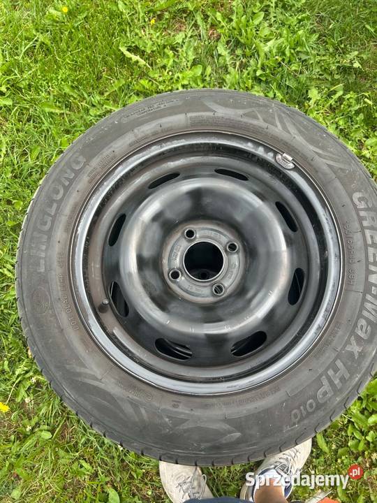 Koła 18565R15 4x110 letnie opony felgi podlaskie Łomża