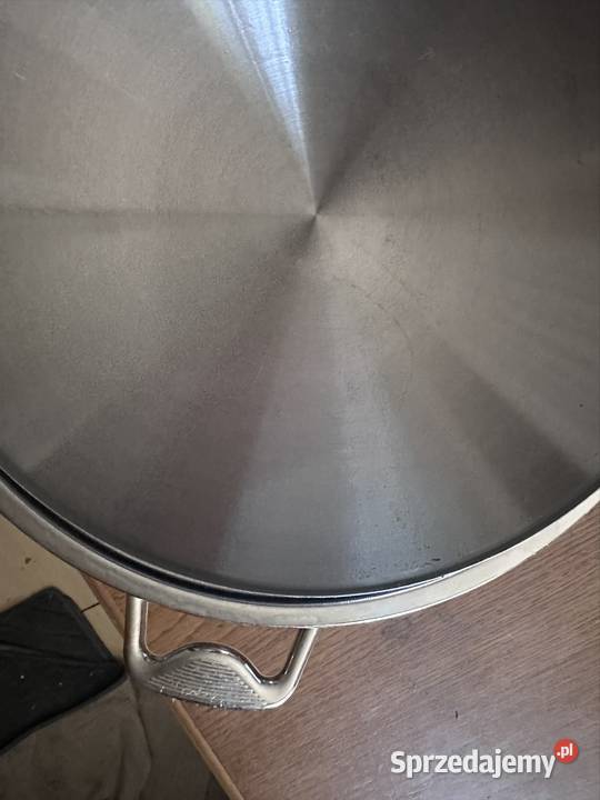 Naczynie Wok z pokrywą 45 l 30 2 uchwyty Trzemeszno