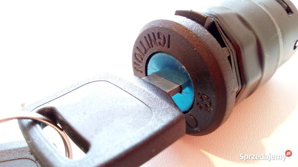 Stacyjka 2 kluczyki włącznik wtyk 2PIN hulajnoga Warszawa