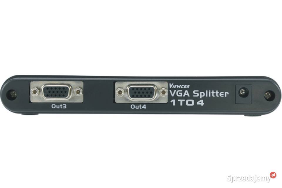 OKAZJA Splitter VGA 972204 4 Porty wbudowany łódzkie sprzedam